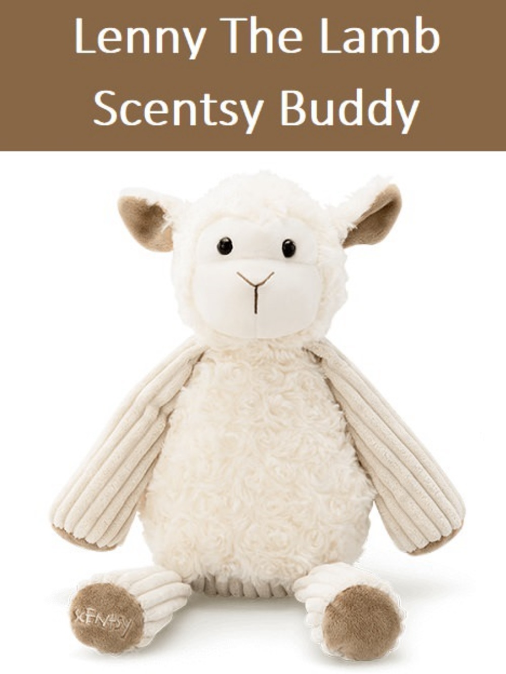 Lenny The Lamb Scentsy Buddy Plush